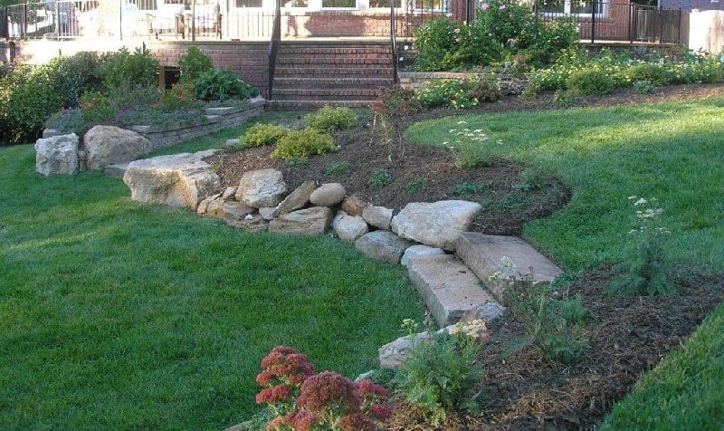 backyard hardscape design