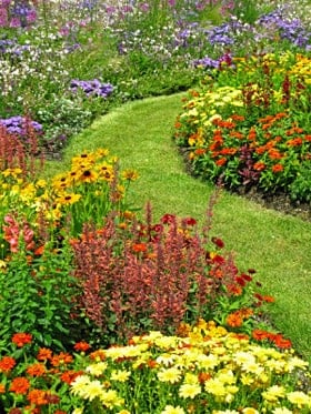 flower garden landscape design