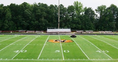 football field sports turf